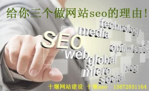 十堰網(wǎng)絡(luò)公司給你三個做網(wǎng)站seo的理由